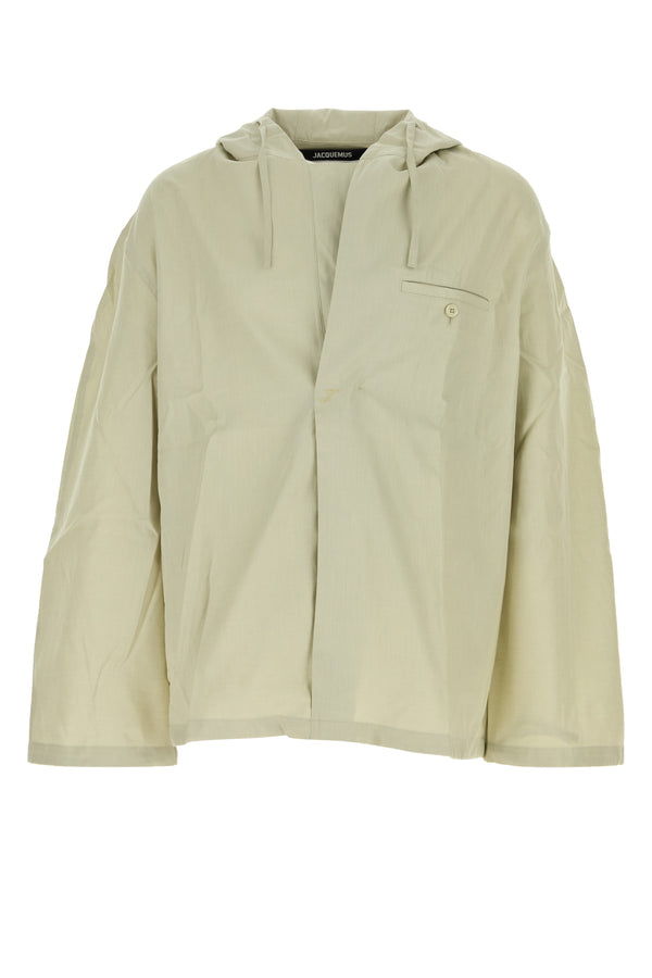 Jacquemus Blouse 100% Cotton jacket in green