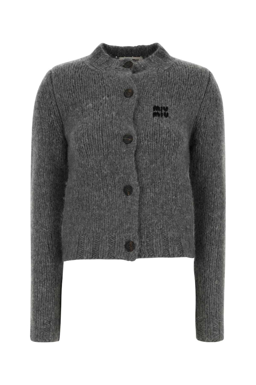Miu Miu 100% Cashmere cardigan in gray