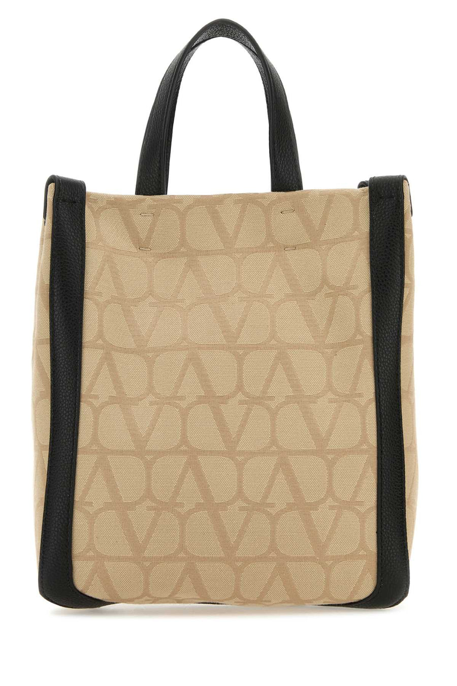 Valentino Garavani Exterior: 100% Fabric tote bag in beige