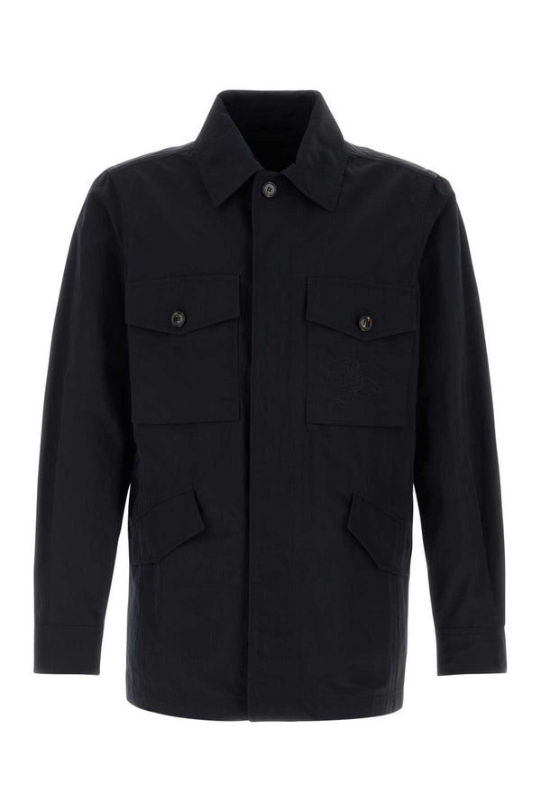 Burberry 100% Nylon jacket in navy