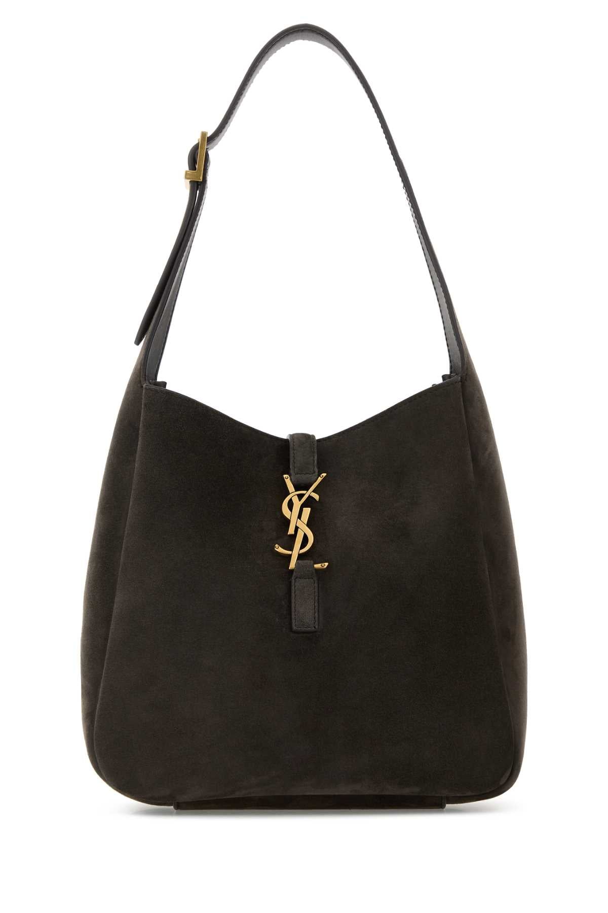 Dark Grey Suede Le 5 Ã¡ 7 Shoulder Bag Urbanchic Borse A Mano