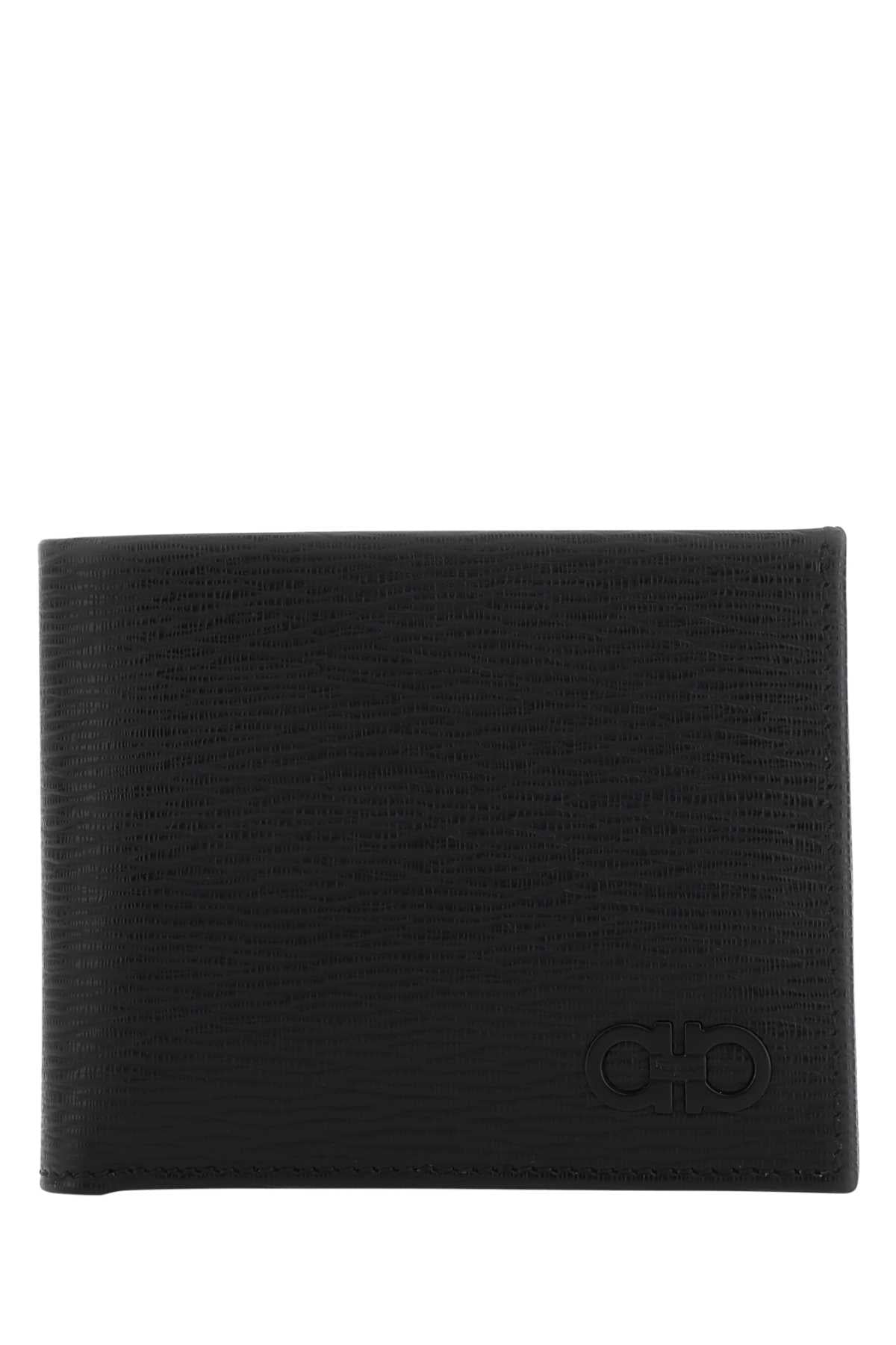 Nero Exterior: Leather Portafogli