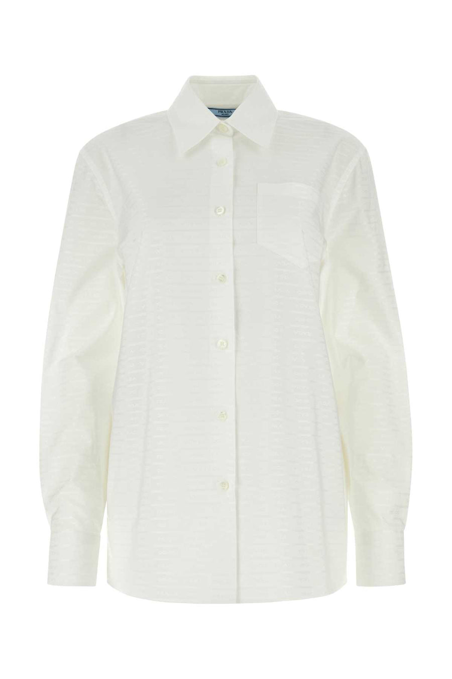 Prada 100% Cotton shirt in white