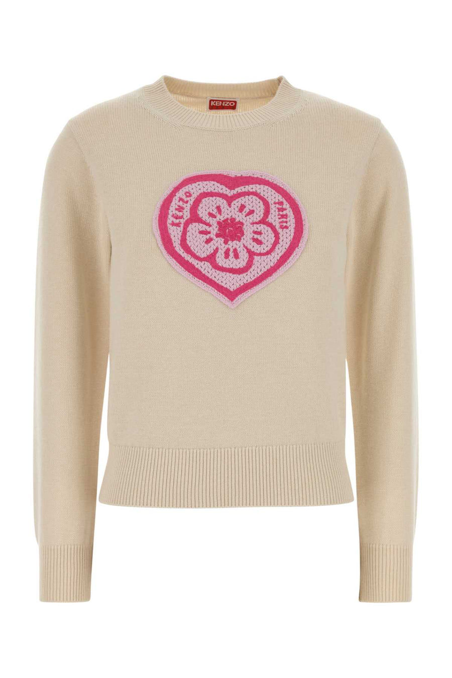 Kenzo Boke 70% Cotton sweater in beige