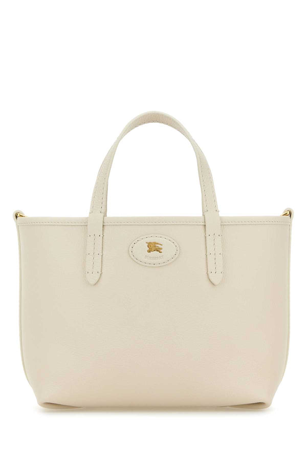 Burberry Reversible 100% Calf Grain Leather (Bos Taurus) tote bag in beige