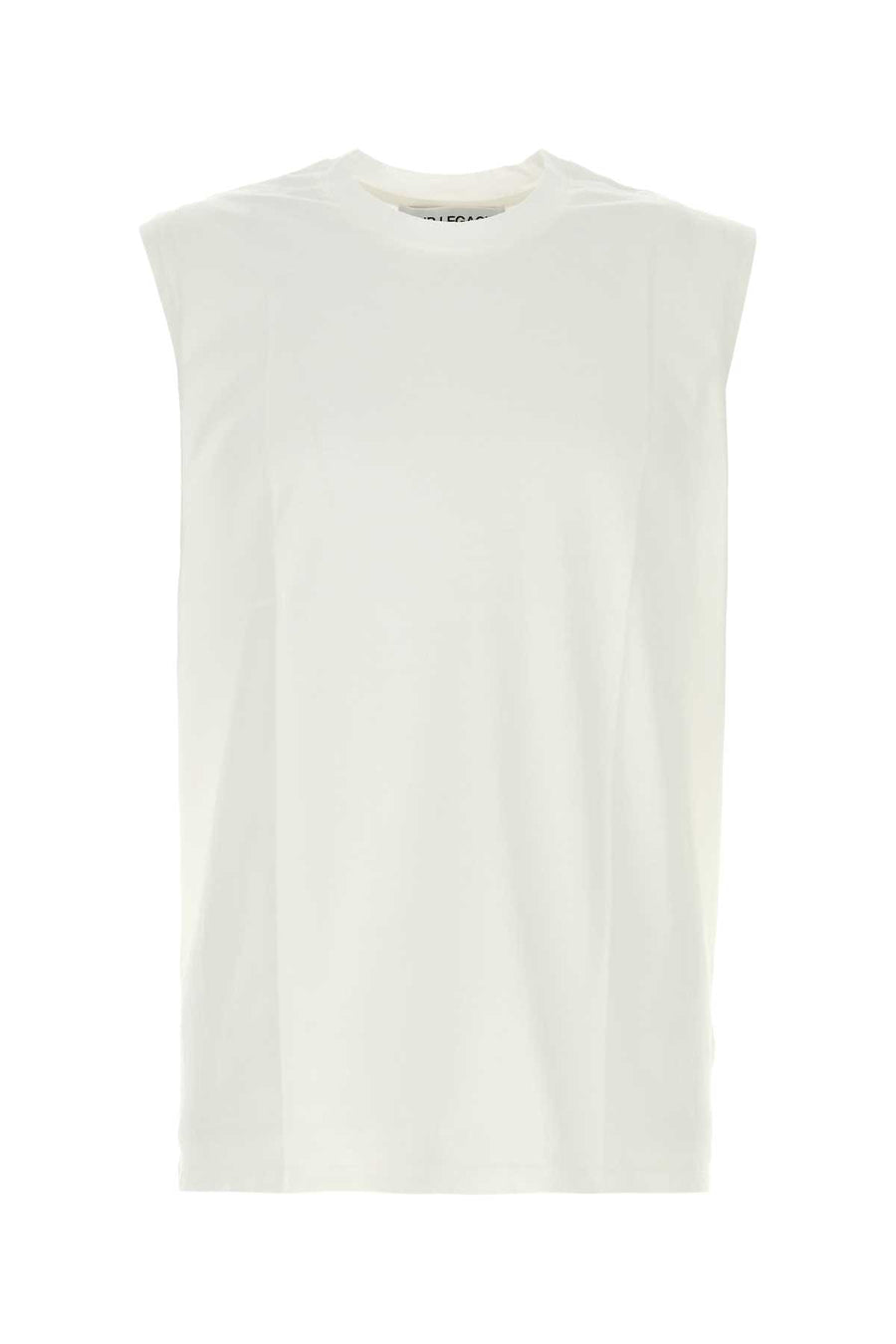 Our Legacy Stapicpri 100% Cotton tank top in white