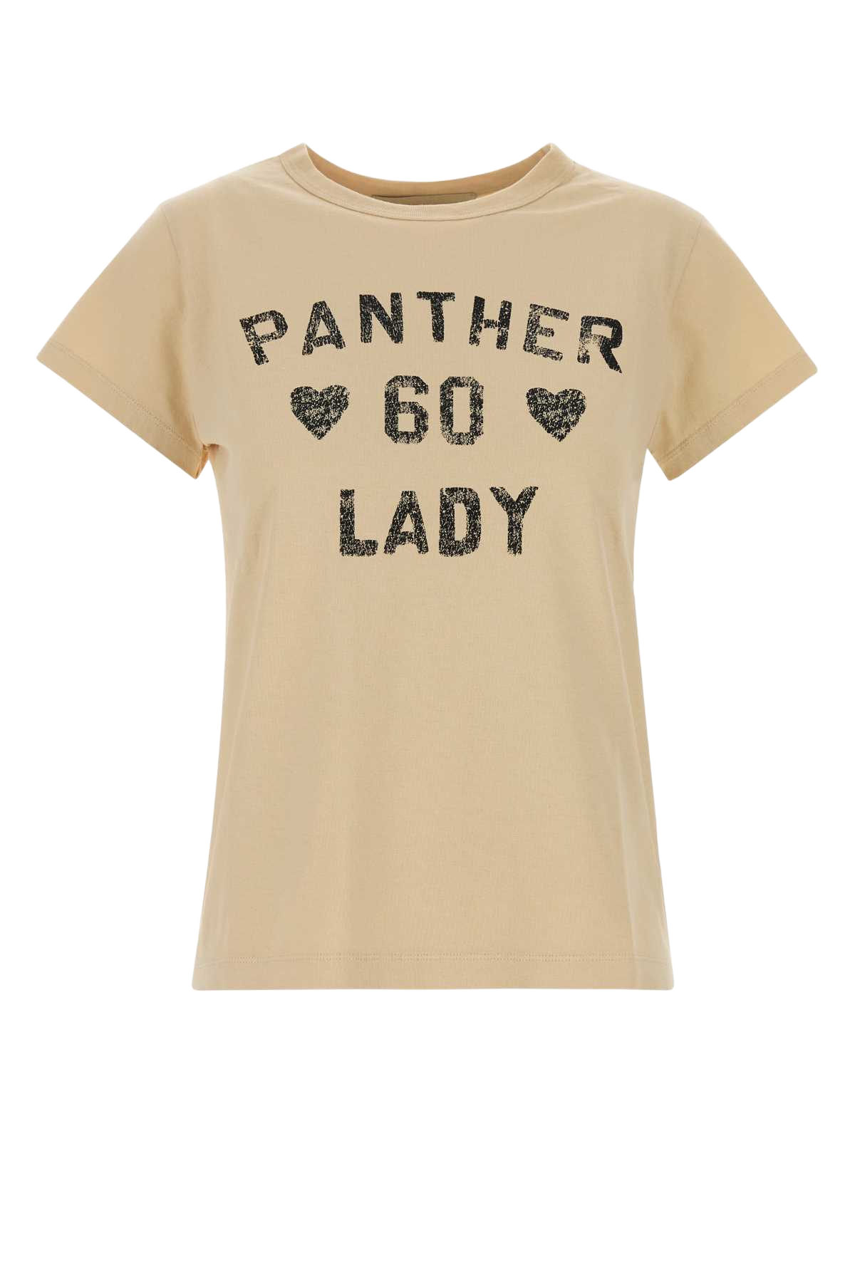 Cream Cotton T-Shirt Betullanero Exterior
