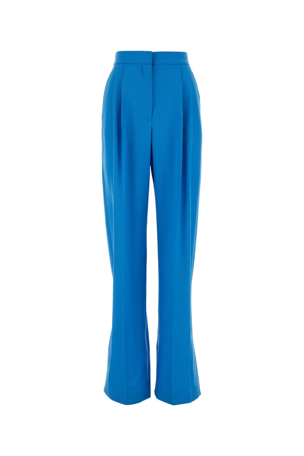 Alexander McQueen Wool 100% trousers in blue