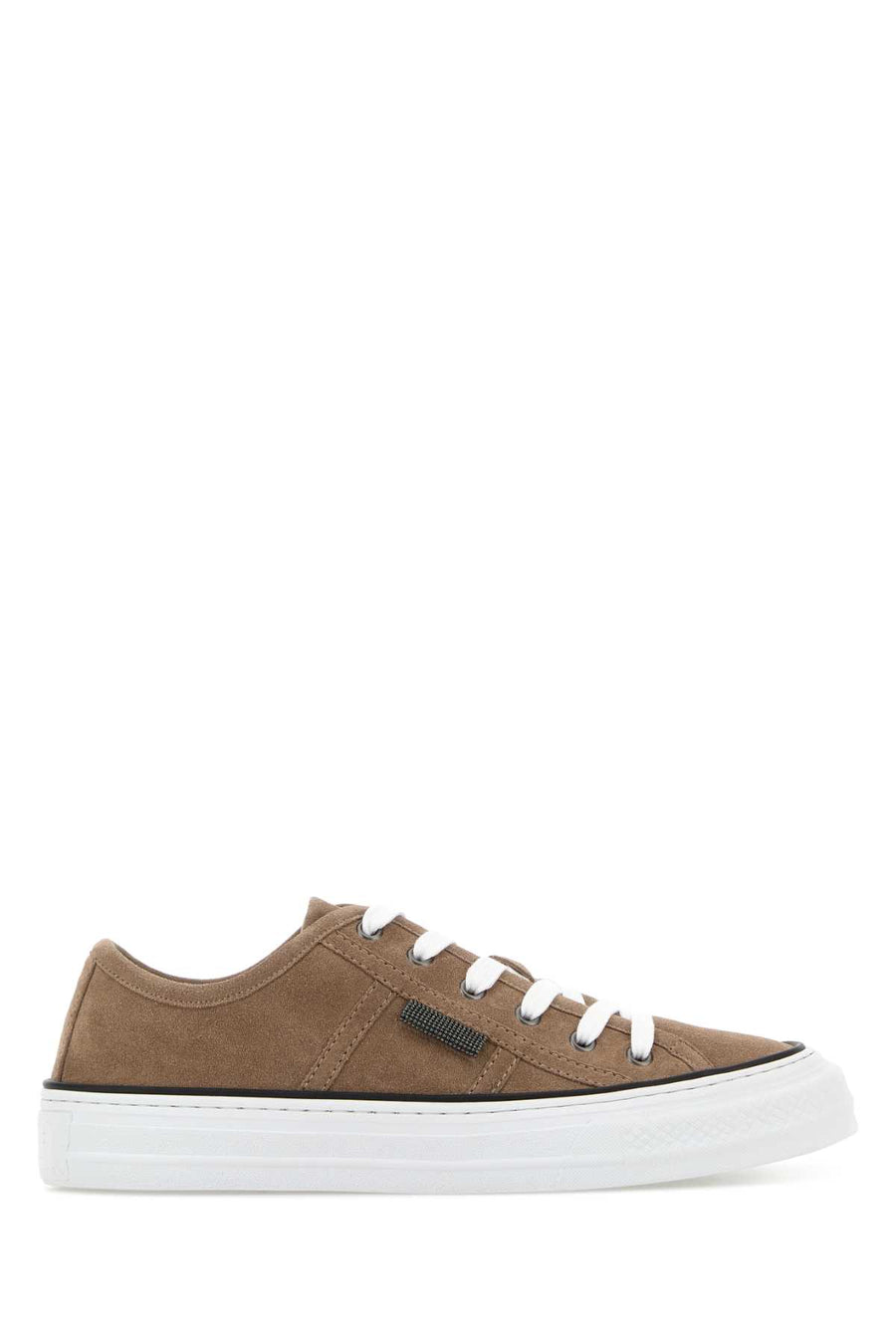 Brunello Cucinelli Sneakers 100% leather sneaker in beige