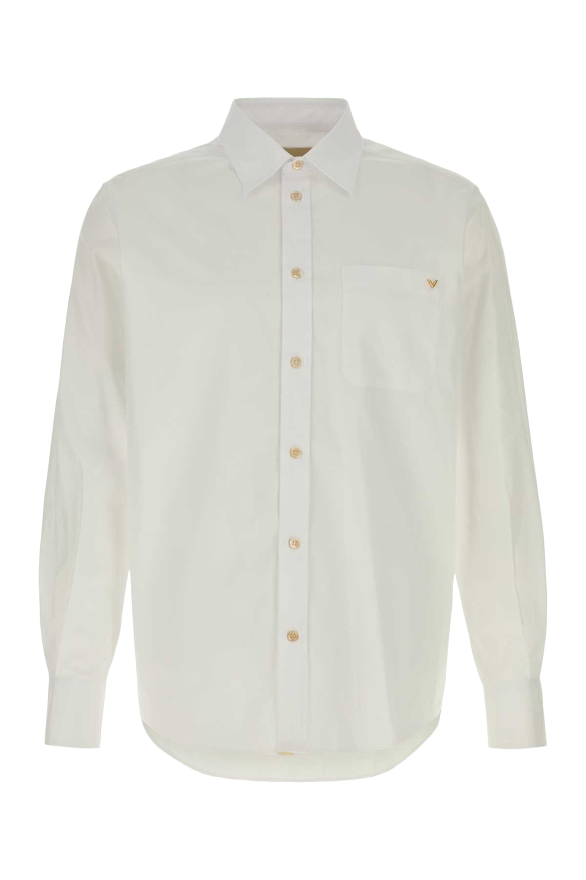 White Oxford Shirt Bianco Cotton Camicie