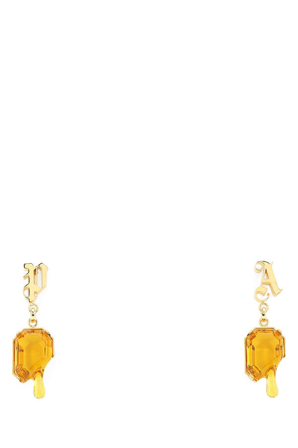 Golden Metal Earrings 7630 Orecchini