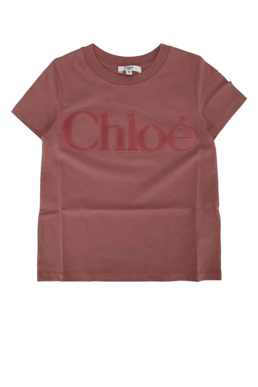 Chloe Kids 100% Cotton t-shirt in rose gold