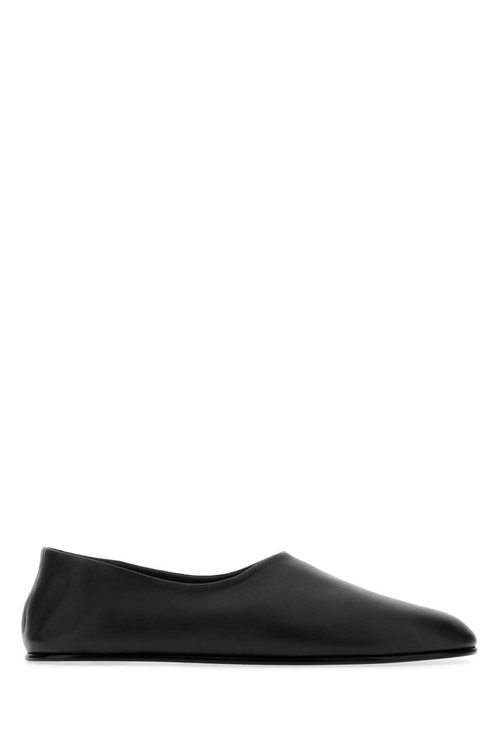 Black Nappa Leather Loafers Sneaker
