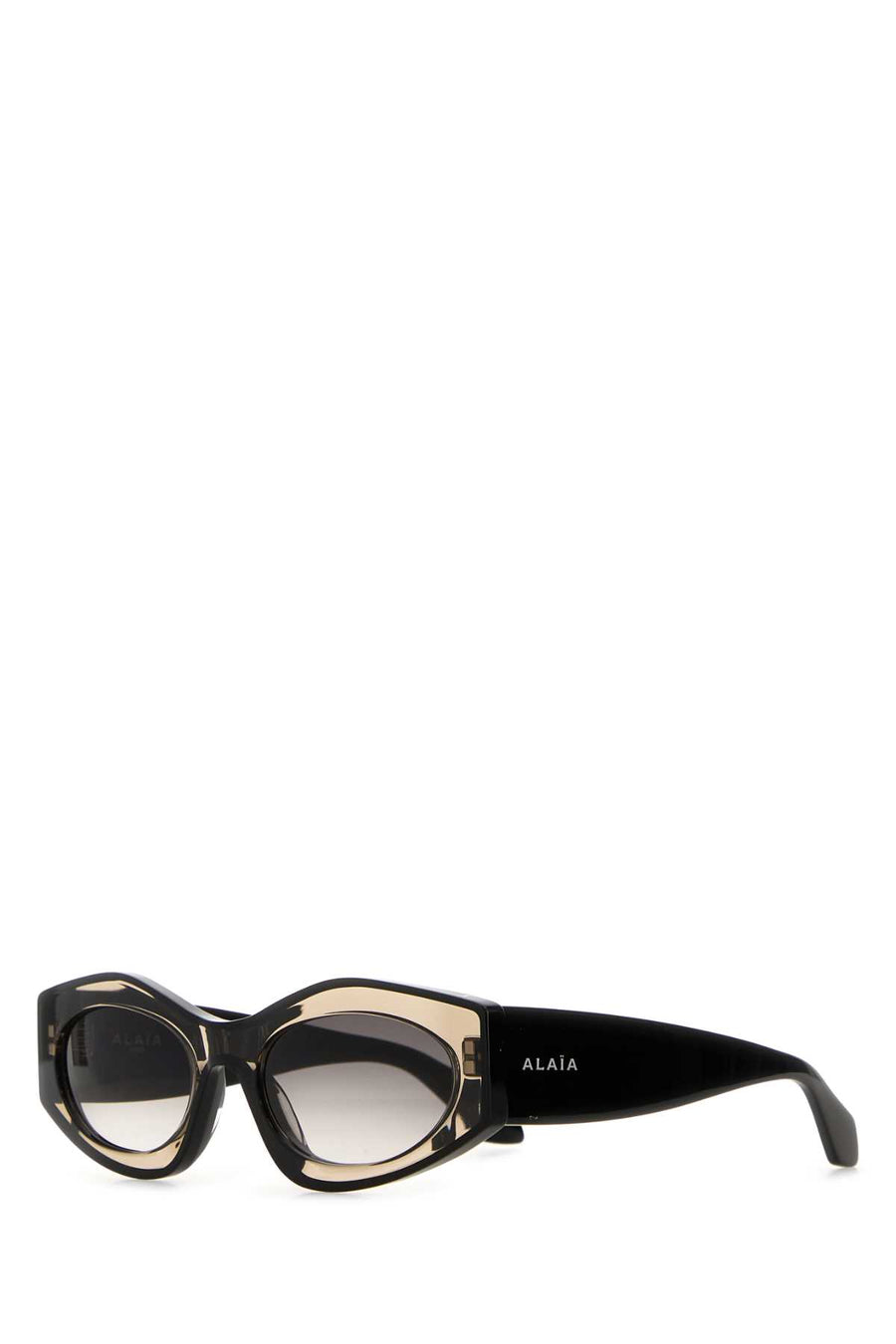 Black Acetate Sunglasses Brownblackgrey Exterior: Occhiali Da Sole