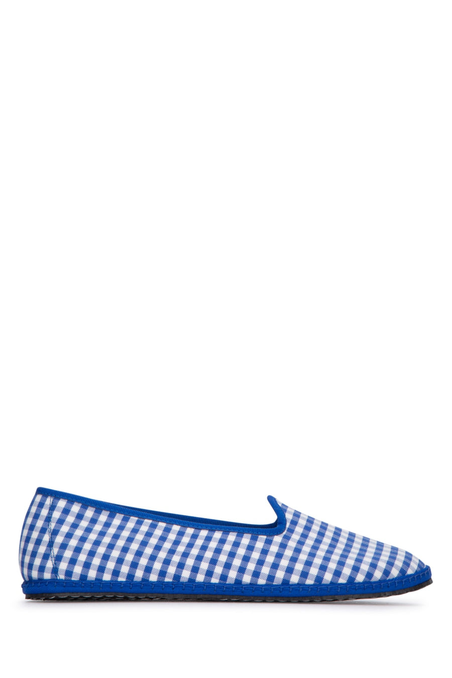 Vibi Venezia Cotton canvas flat in blue