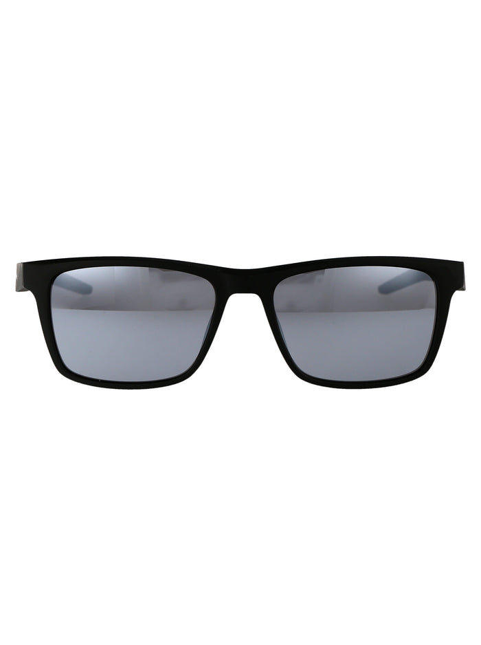 Nikeradeon1fv2402 10 Matte Black / Silver Flash Injected Sunglasses