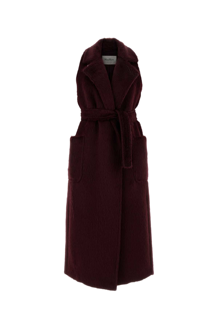 Burgundy Eco Fut Abbozzi1234 Vest Ciliegia Cappotti