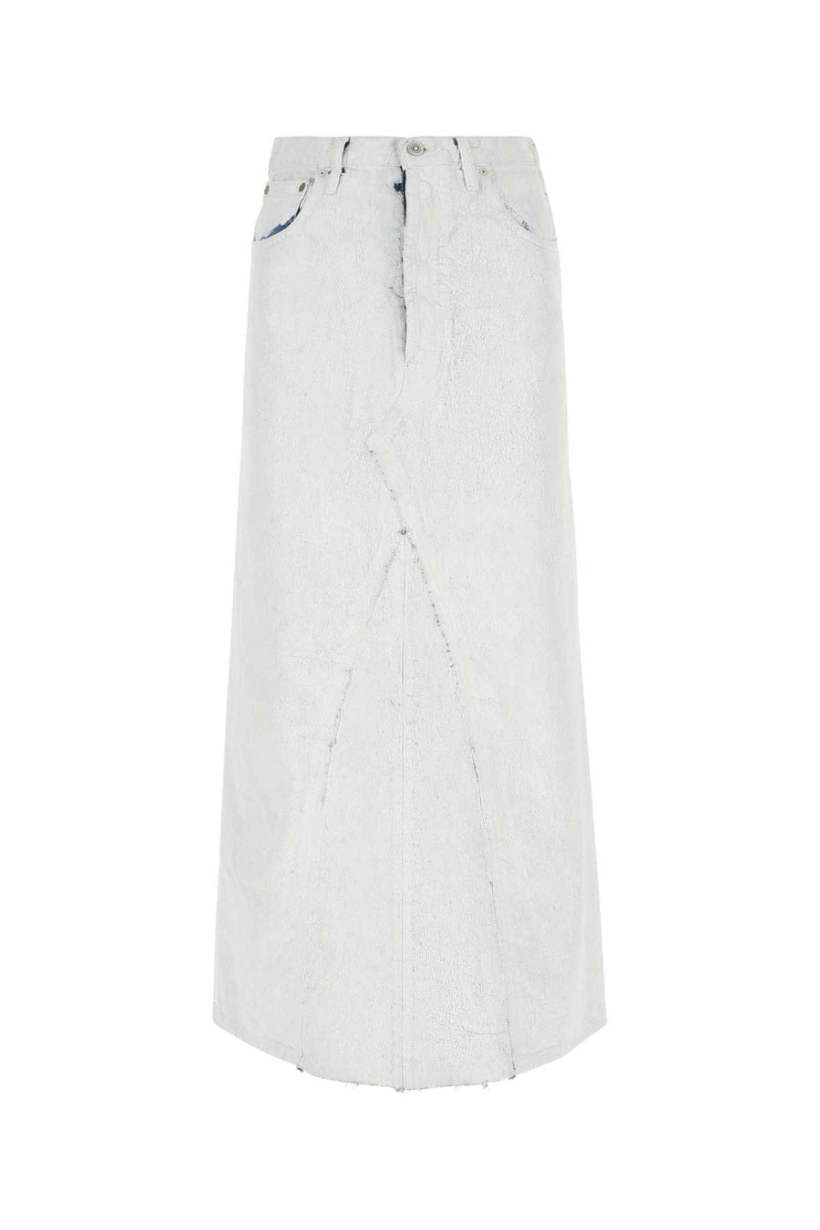 Maison Margiela 100% Cotton skirt in white