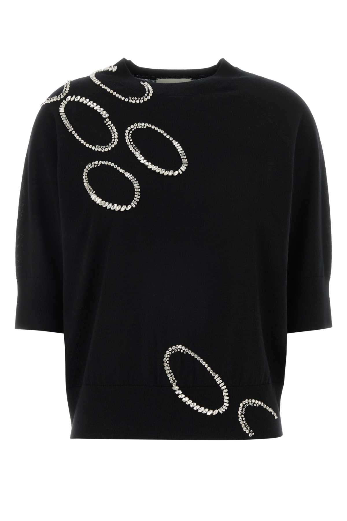 Black Exterior: Merino Wool Felpe