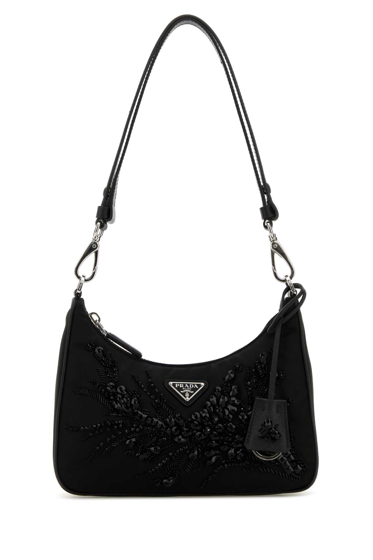 Black Re-Nylon Re-Edition Shoulder Bag Nero Poliammide Riciclata-vitello Borse A Mano