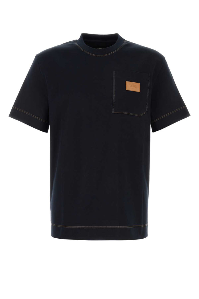Dark Blu Exterior: Cotton T-shirt