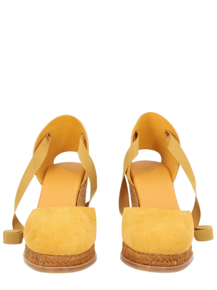 Espadilla Camila Orange Wedges