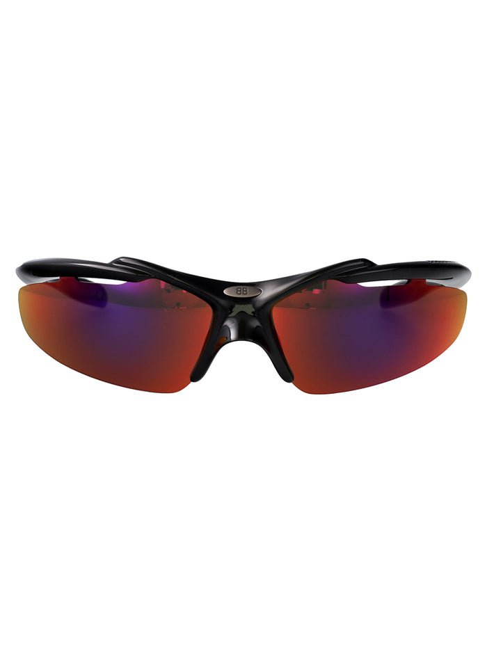 Bb0464s Black-black-violet Injected Sunglasses