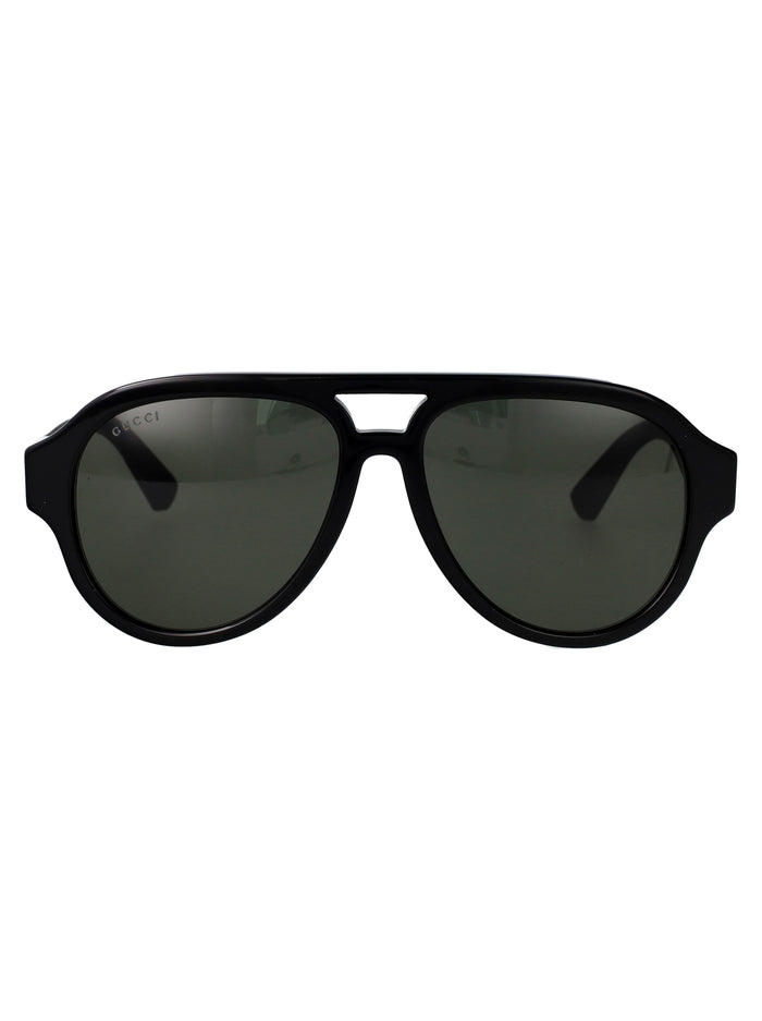 Gg2088s 001 Black-black-grey Acetate Sunglasses