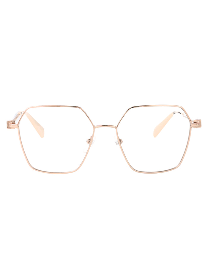 Lj2178 770 Rose Gold Metal Optical