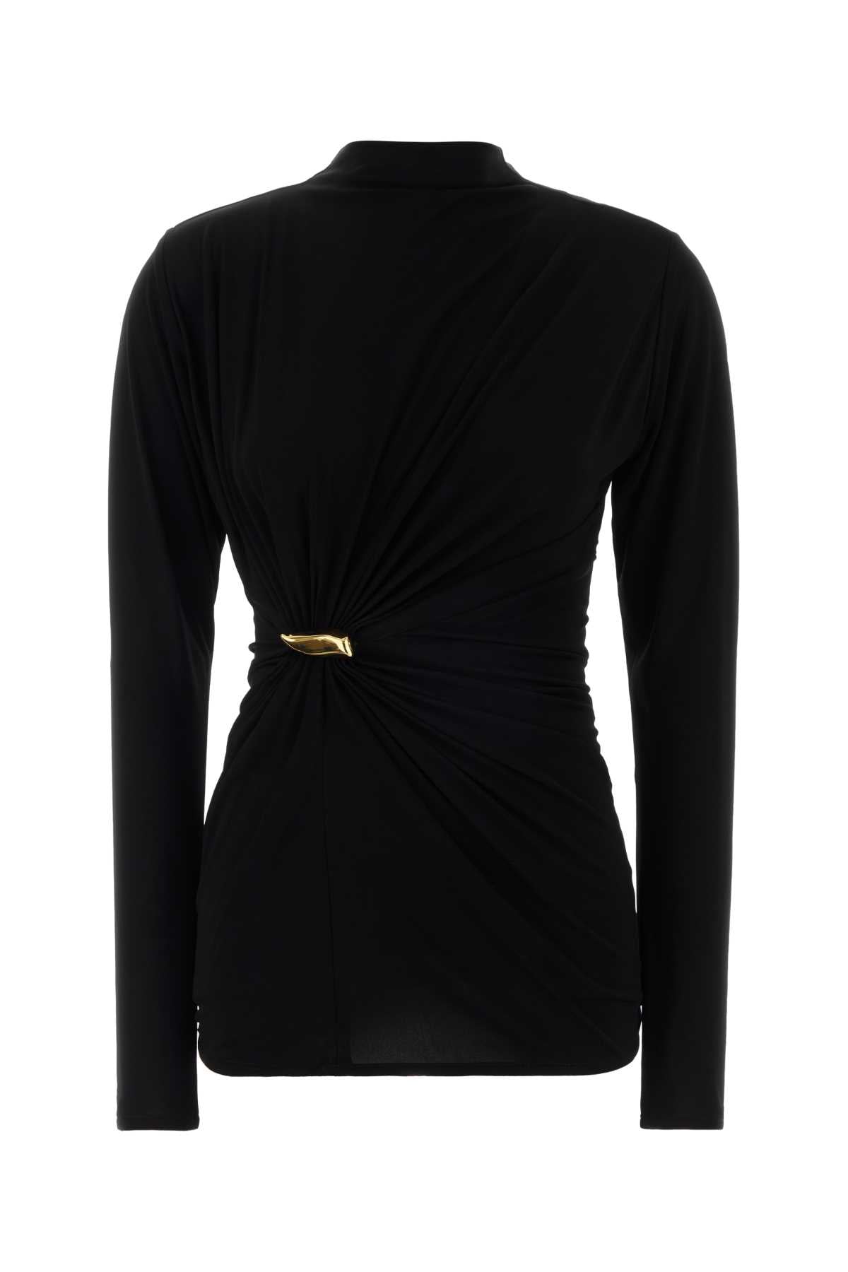 Black Exterior: Viscose Maglie