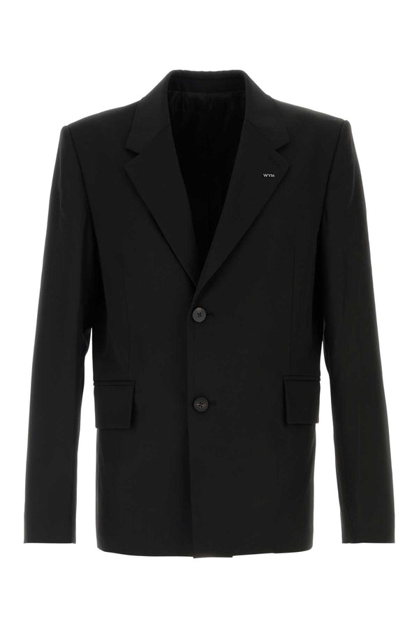 Wooyoungmi Jacket Exterior: 100% Wool blazer in black