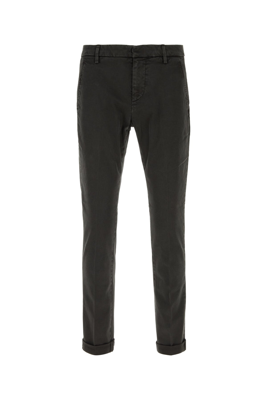 Dondup Gaubert Cotton blend trousers in black