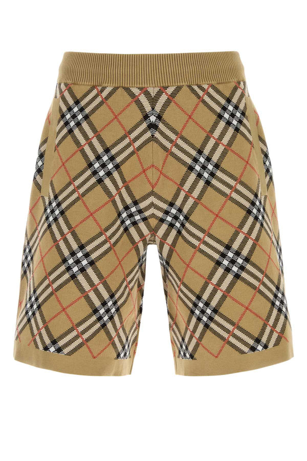 Burberry 92% Cotton 7% Nylon 1% Elastane bermuda shorts in beige