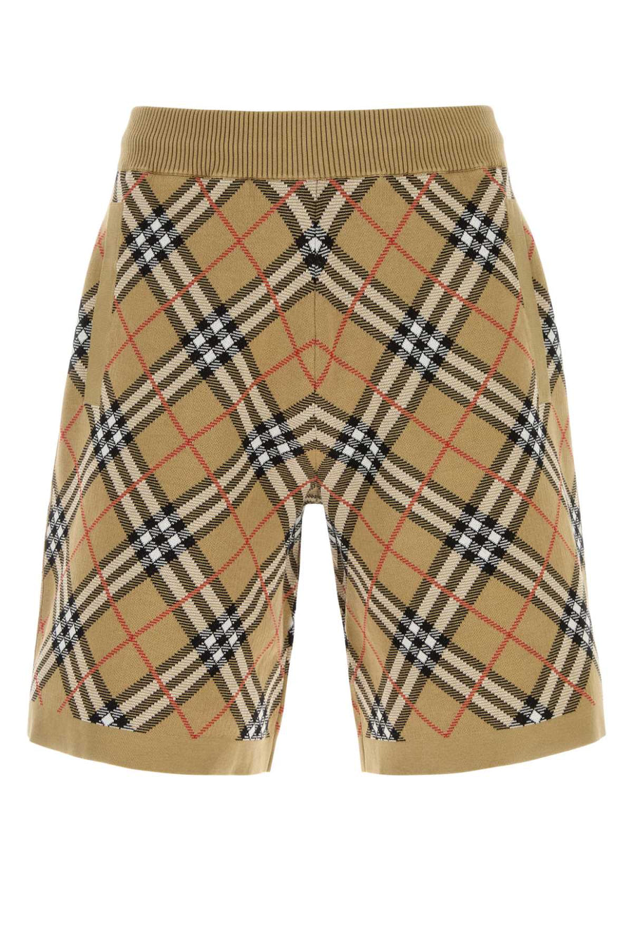 Burberry 92% Cotton 7% Nylon 1% Elastane bermuda shorts in beige