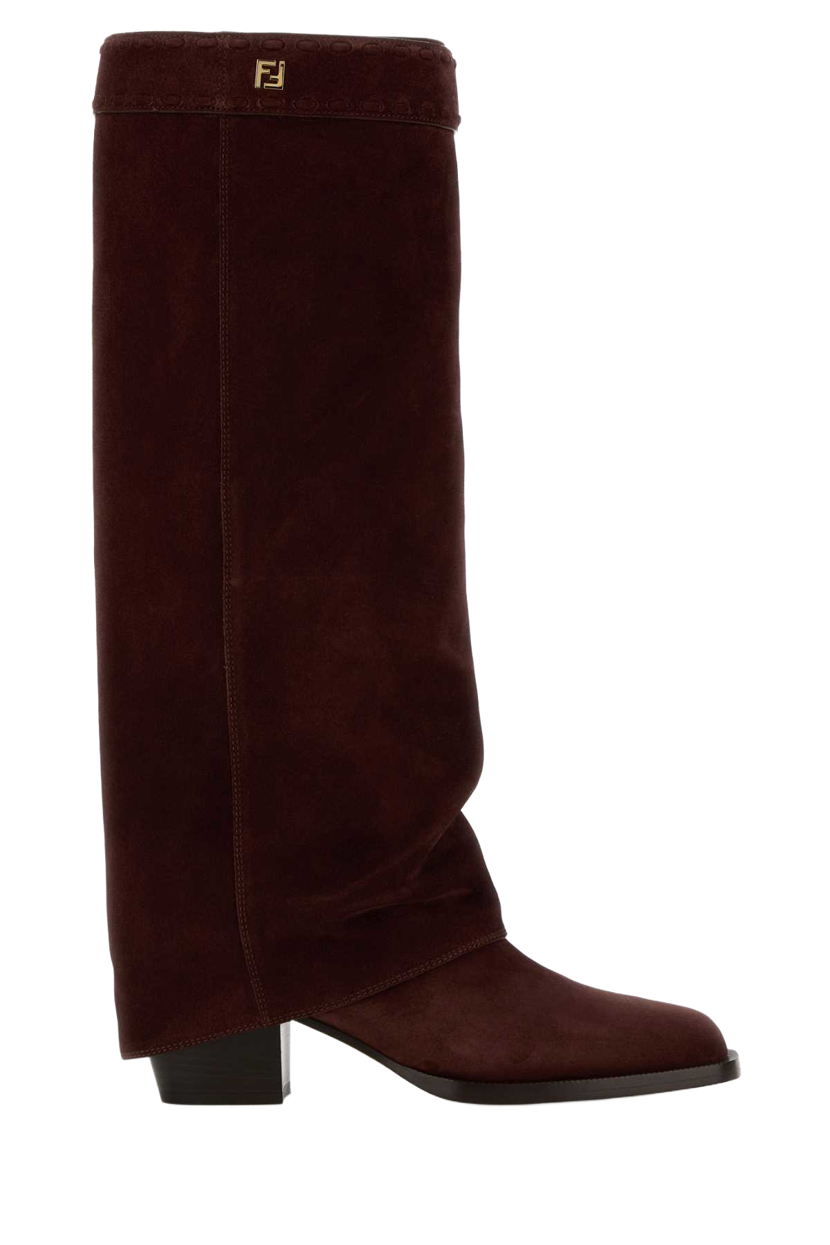 Burgundy Suede Minerva Boots Winery Stivali