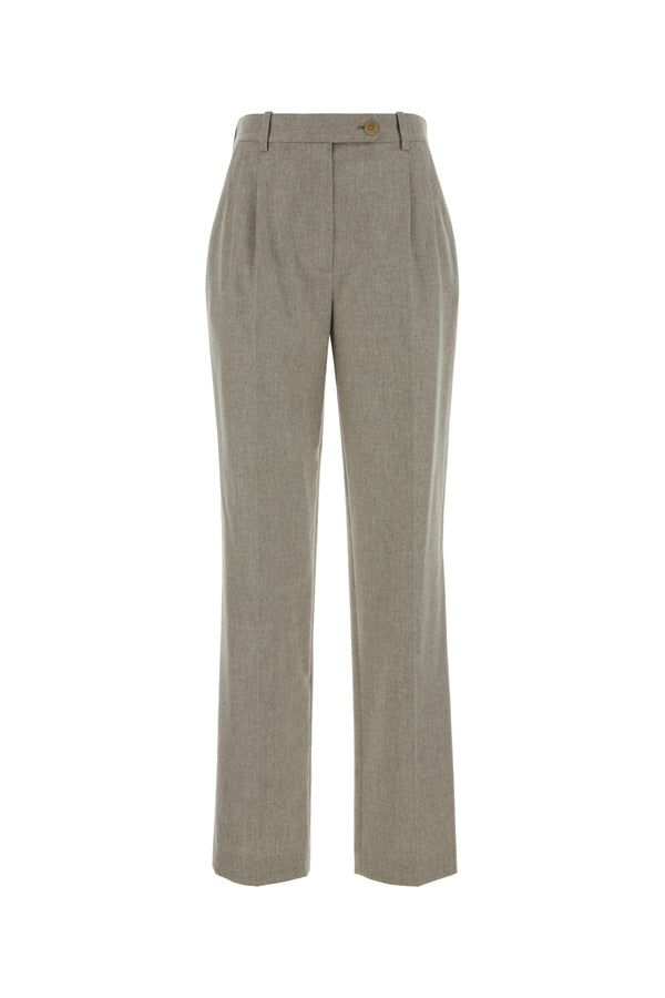 The Row Pant Wool blend trousers in gray