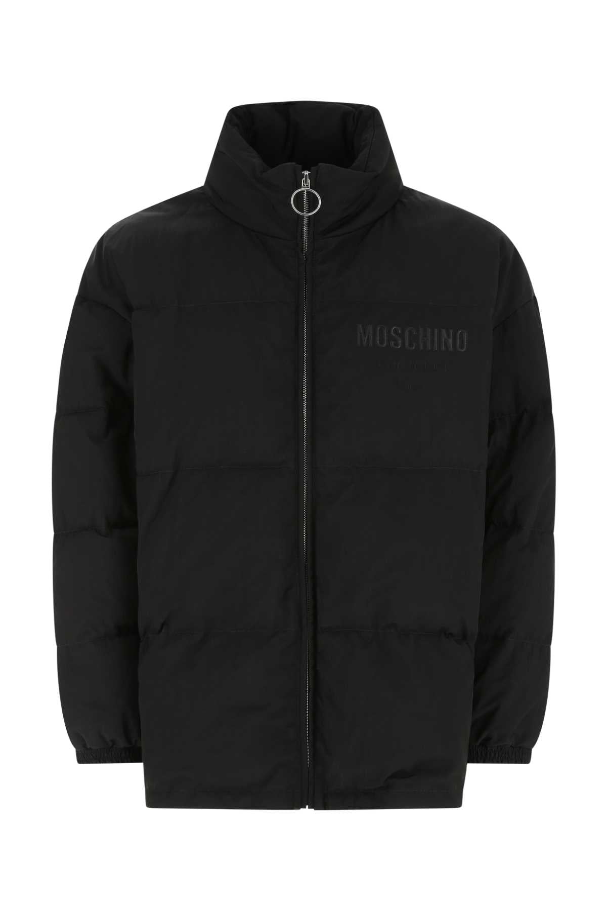 Black Nylon Padded Jacket 1555 Giubbini