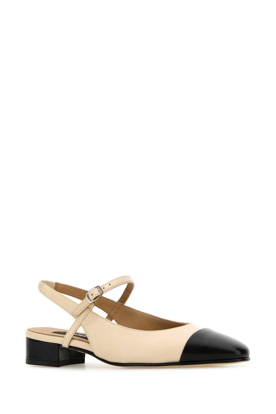 Carel Paris Upper: 100% calf leather. Sole: 100% calf leather. heel in multicolor