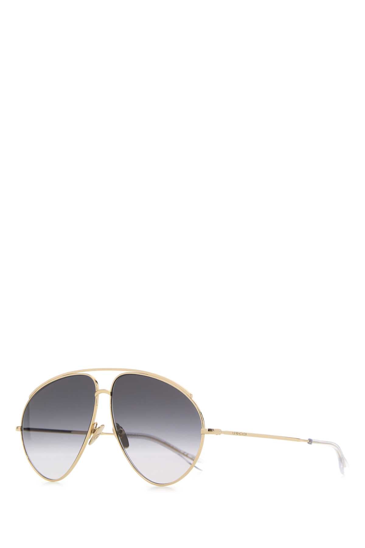 Gold Metal Sunglasses Goldgoldtraschain Occhiali Da Sole