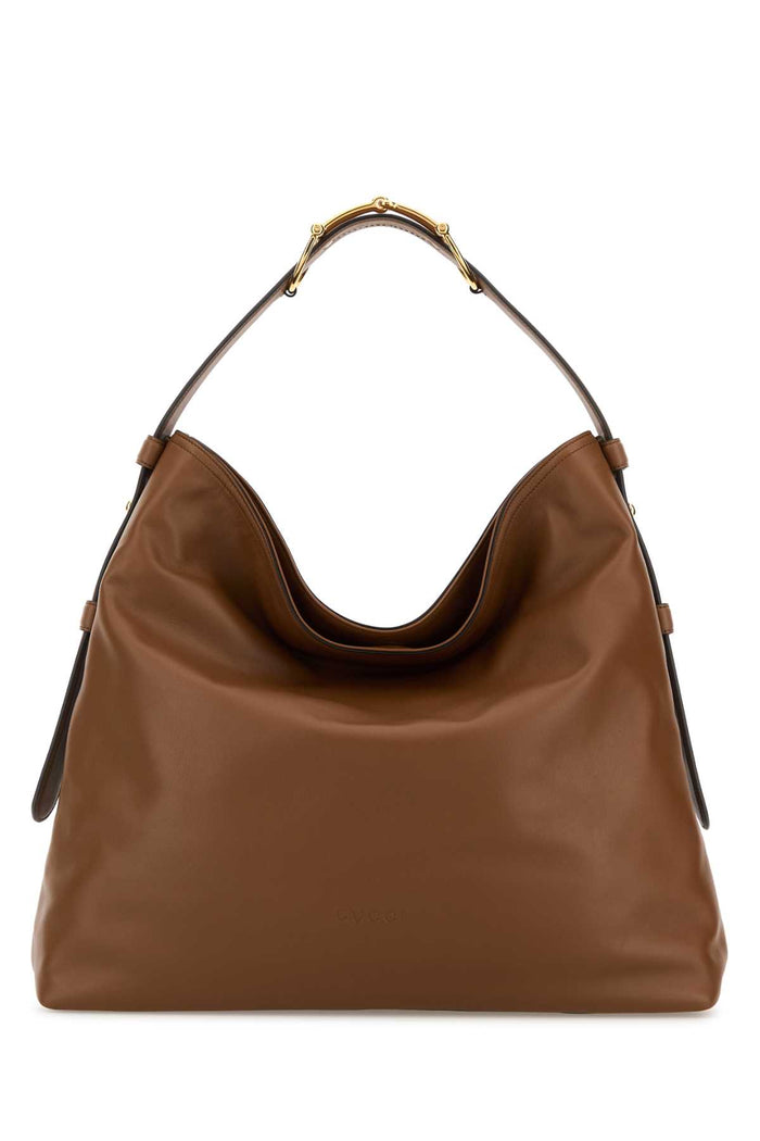Caramel Leather Large Gucci Beatrix Shopping Bag Sundial Borse A Mano