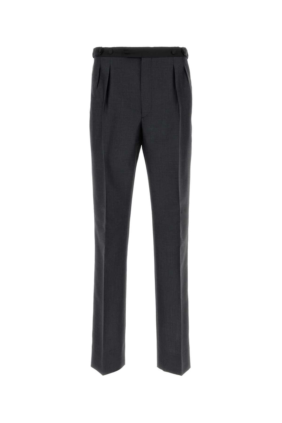 Prada 60% Mohair 40% Wool trousers in gray