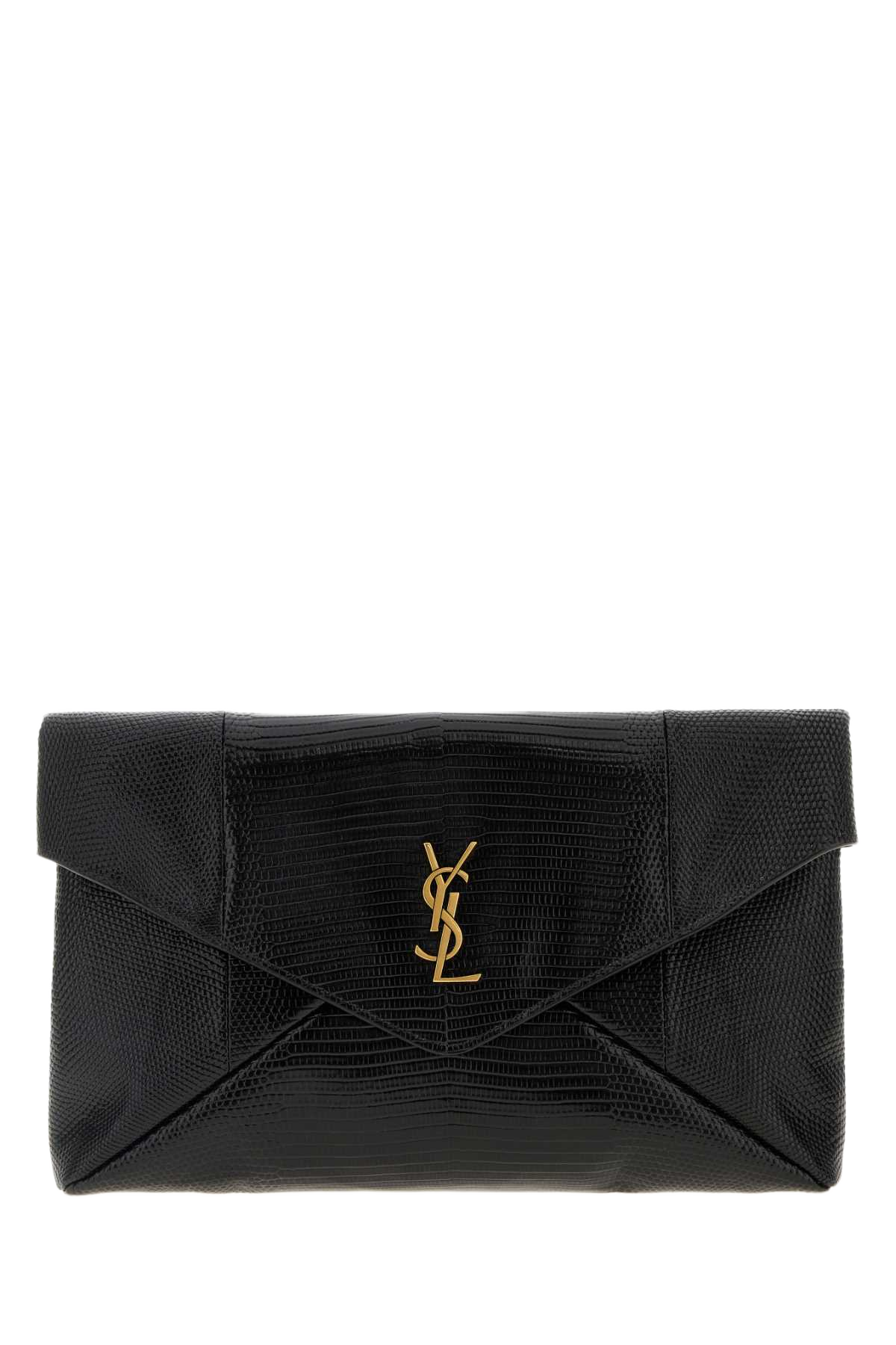 Black Leather Clutch Neronero