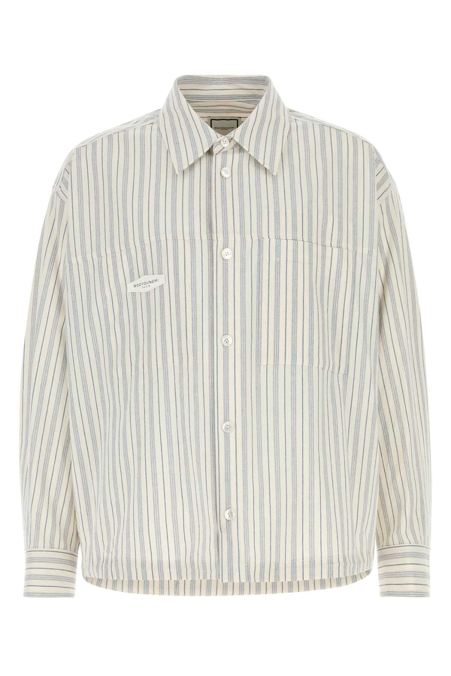 Wooyoungmi Shirt 100% Cotton shirt in blue