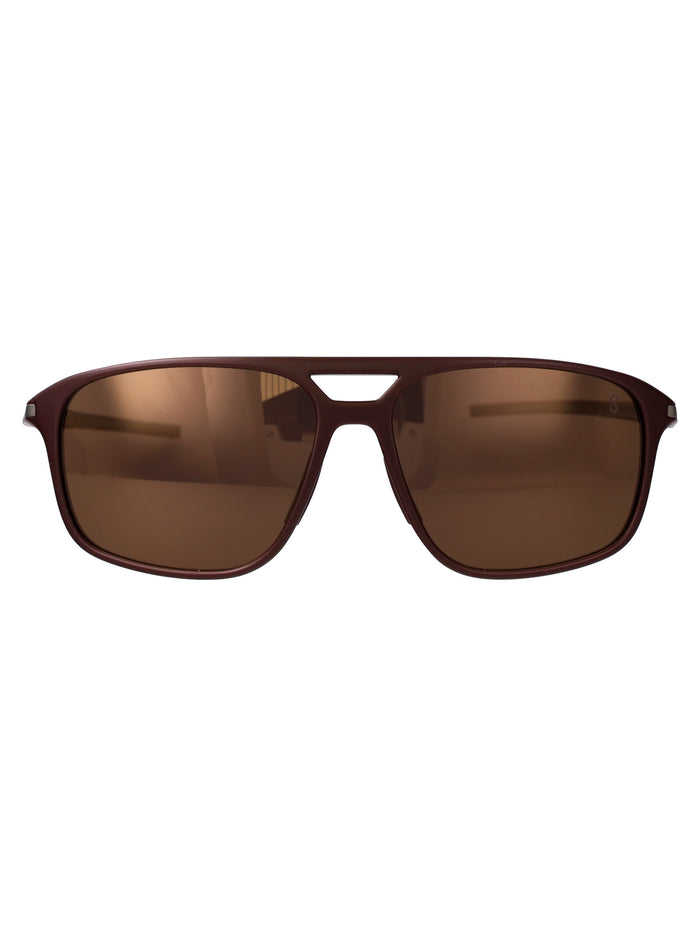 Vingt Sept Brown Injected Sunglasses