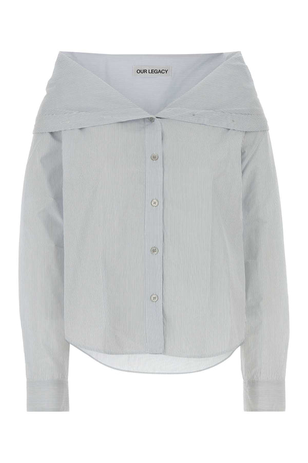 Our Legacy Shirt 100% Cotton shirt in white