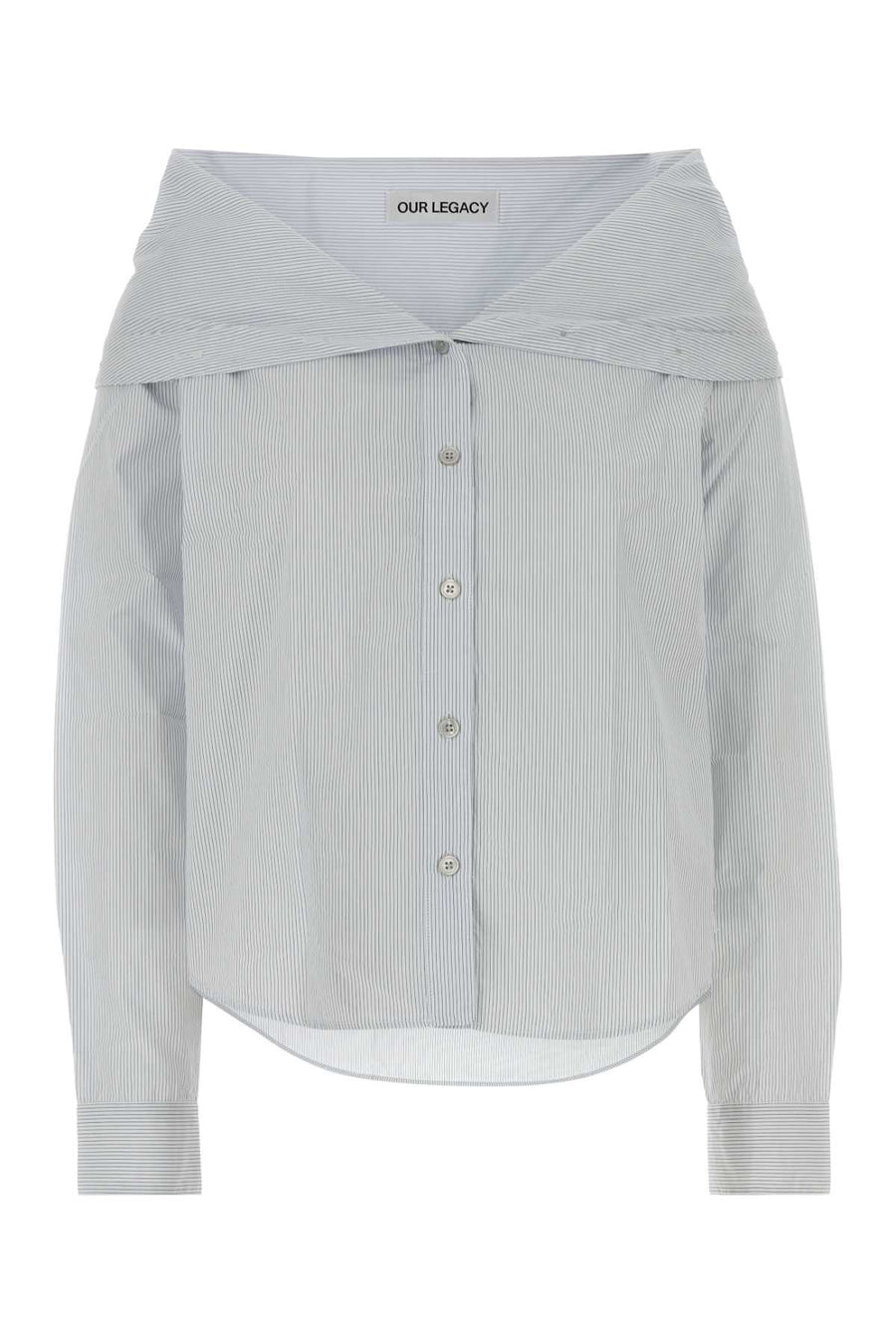 Our Legacy Shirt 100% Cotton shirt in white