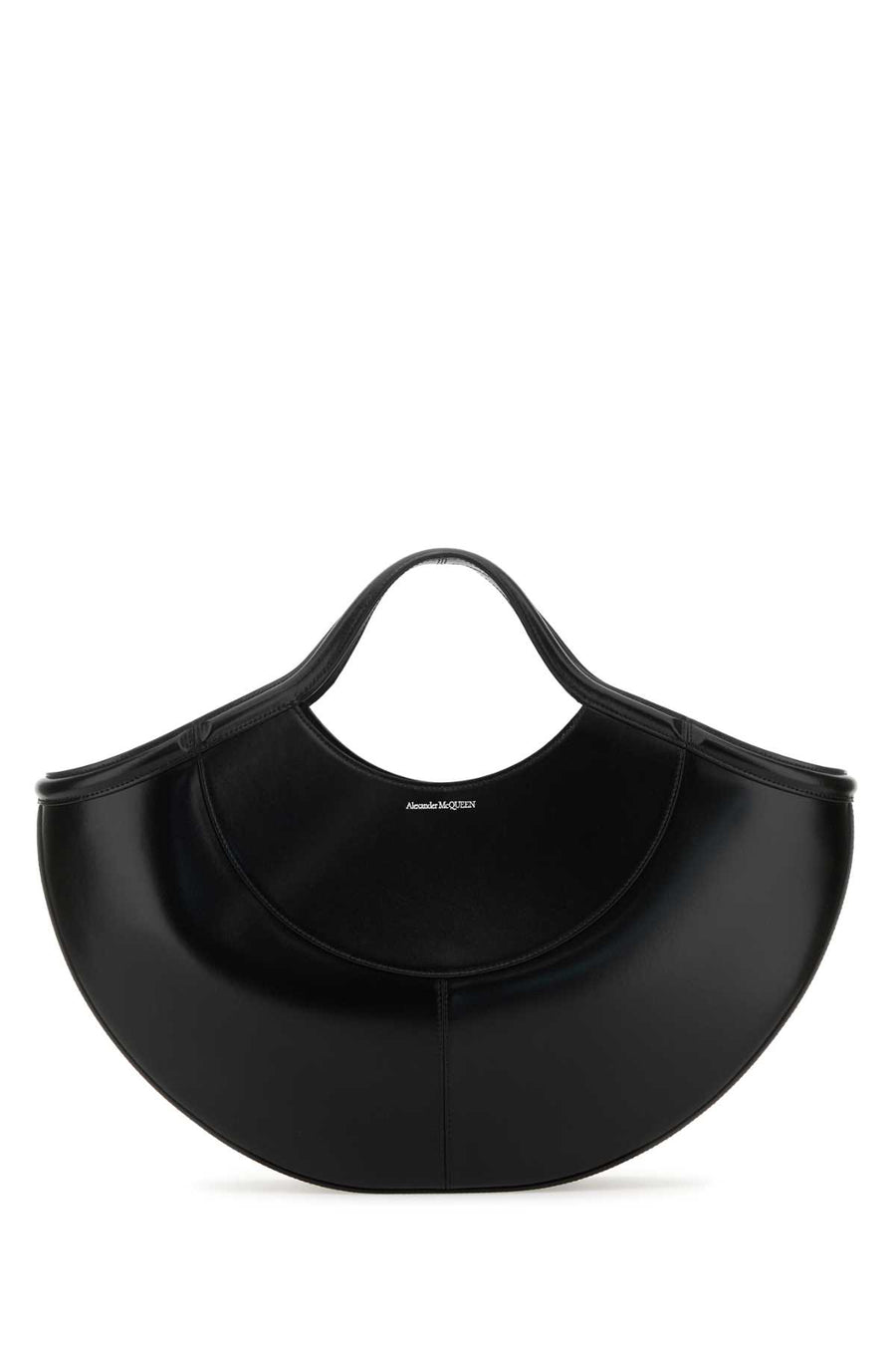 Alexander McQueen Exterior: 100% Leather shoulder bag in black
