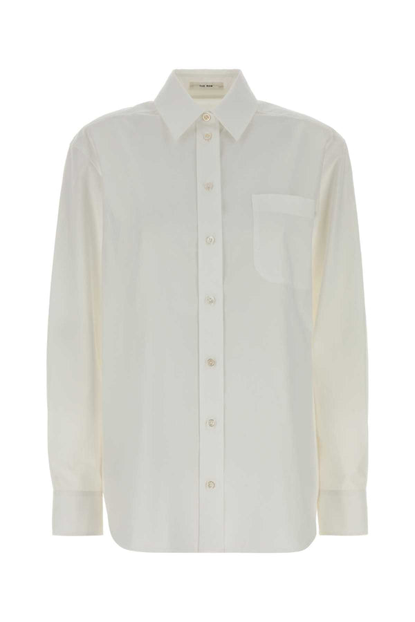 The Row Shirt 100% Cotton shirt in white
