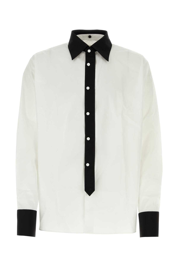 Prada 100% Cotton shirt in white