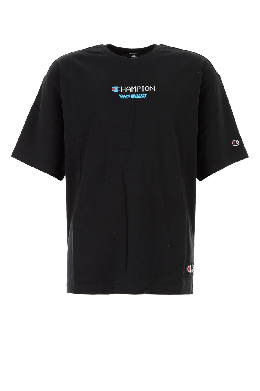 Champion Space 100% Cotton t-shirt in black